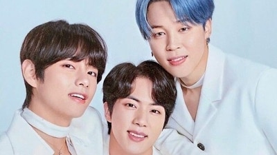 BTS members Jimin, V and Jin reunited on Weverse after quite sometime. BTS members Jimin, V and Jin reunited on Weverse after quite sometime.