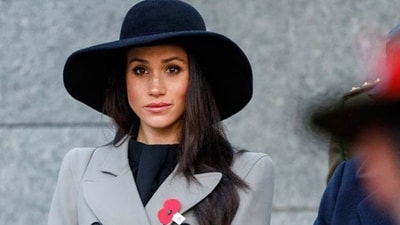 Meghan Markle is seen. Meghan Markle is seen.