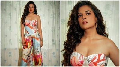 Richa Chadha is awaiting the release of her upcoming film Fukrey 3. The film is the third installment of the Fukrey franchise and stars Pulkit Samrat, Varun Sharma, Manjot Singh and Pankaj Tripathi as well, in pivotal roles. Richa is busy with the promotions of the film in full swing. A day back, the actor drove our weekday blues far away with a slew of pictures of herself looking radiant in a multicoloured jumpsuit. (Instagram/@therichachadha) Richa Chadha is awaiting the release of her upcoming film Fukrey 3. The film is the third installment of the Fukrey franchise and stars Pulkit Samrat, Varun Sharma, Manjot Singh and Pankaj Tripathi as well, in pivotal roles. Richa is busy with the promotions of the film in full swing. A day back, the actor drove our weekday blues far away with a slew of pictures of herself looking radiant in a multicoloured jumpsuit. (Instagram/@therichachadha)