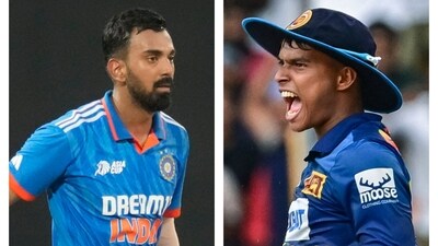 KL Rahul threw an open challenge to Dunith Wellalage KL Rahul threw an open challenge to Dunith Wellalage