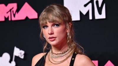 Taylor Swift arrives for the MTV Video Music Awards. She is among the most popular artistes this year. (AFP) Taylor Swift arrives for the MTV Video Music Awards. She is among the most popular artistes this year. (AFP)