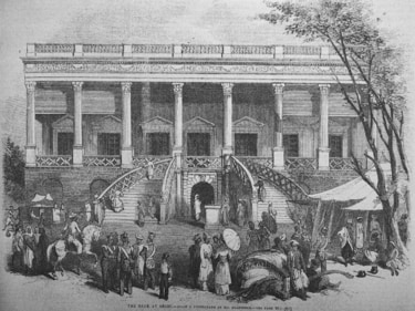Begum Samru was a strong ally of the British, and her fiefdom was confirmed by the East India Company. (Chandni Chowk: The Mughal City of Old Delhi by Swapna Liddle) Begum Samru was a strong ally of the British, and her fiefdom was confirmed by the East India Company. (Chandni Chowk: The Mughal City of Old Delhi by Swapna Liddle)