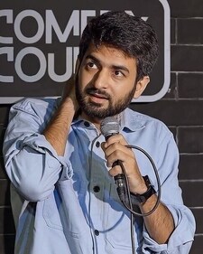 Comic Badal Sharma loves poetry. Comic Badal Sharma loves poetry.