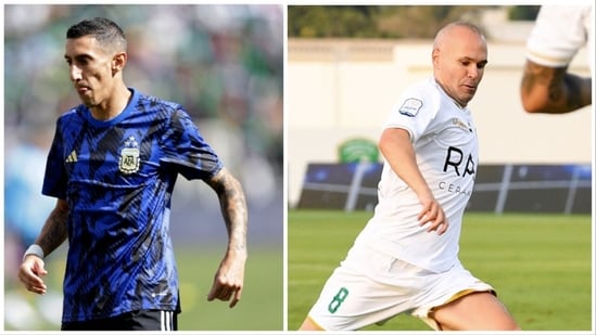 The former El Clasico rivals are donning new jerseys this season. (AFP-Reuters)