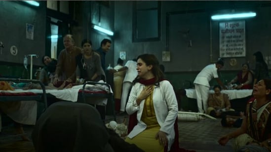 Sanya Malhotra in a still from Jawan.