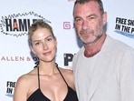 Liev Schreiber and Taylor Neisen tied the knot in July (Photo by Jamie McCarthy / GETTY IMAGES NORTH AMERICA / Getty Images via AFP)