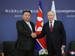Russia's President Vladimir Putin and North Korea's leader Kim Jong Un 