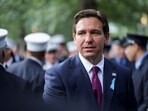 Florida Governor Ron DeSantis distances himself from Donald Trump amid criminal trials New York City, U.S., September 11, 2023. REUTERS/Andrew Kelly