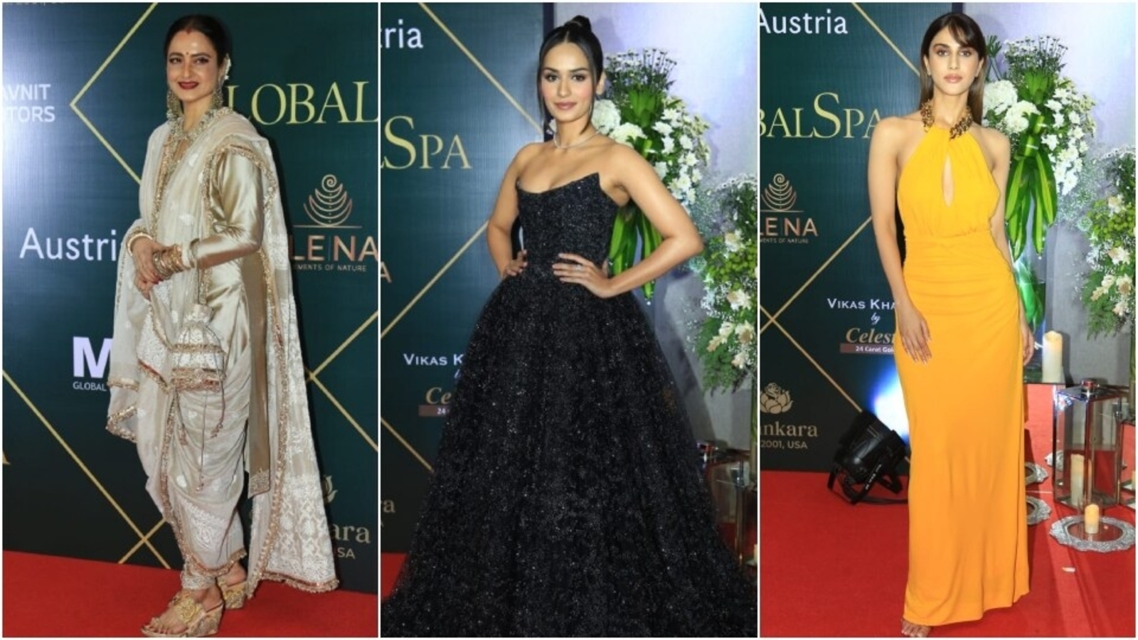 Rekha in silk saree; Manushi Chhillar in evening gown: Who wore what at awards | Fashion Trends - Vimarsana News