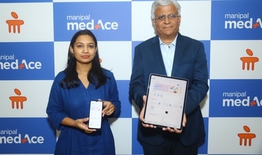 Manipal Global Education Services (MaGE) on Thursday launched Manipal MedAce for medical PG aspirants. Ravi Panchnadan, MD and CEO of Manipal Global Education Services and Preethi Frederick, Head - Product Development and Marketing, Manipal MedAce are seen in the picture above.