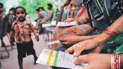 The move will bring in transparency and efficiency in delivery of central schemes and services, the government said. (HT_PRINT) The move will bring in transparency and efficiency in delivery of central schemes and services, the government said. (HT_PRINT)