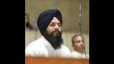 Aam Aadmi Party (AAP)’s Khadoor Sahib MLA Manjinder Singh Lalpura (File)