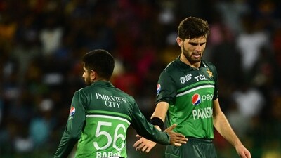 Shaheen Afridi then took two wickets off consecutive deliveries in the second last over of the match and it looked like Pakistan's game to lose with Sri Lanka need eight to win off the last over and a tail ended on strike. (AFP) Shaheen Afridi then took two wickets off consecutive deliveries in the second last over of the match and it looked like Pakistan's game to lose with Sri Lanka need eight to win off the last over and a tail ended on strike. (AFP)