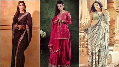 Hartalika Teej 2023: Celeb-inspired outfits to look your best on Teej. (Instagram) Hartalika Teej 2023: Celeb-inspired outfits to look your best on Teej. (Instagram)