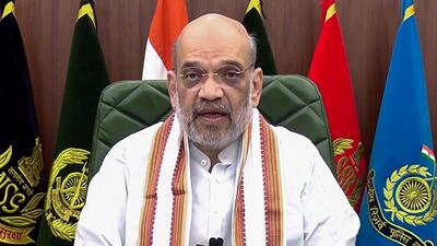 Hindi unites diverse languages of the country, says Union home minister Amit Shah. (ANI) Hindi unites diverse languages of the country, says Union home minister Amit Shah. (ANI)