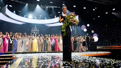 "Age is not a barrier to a woman's ability to compete and achieve greatness," says R'Bonney Gabriel, Miss Universe 2022. (File photo) "Age is not a barrier to a woman's ability to compete and achieve greatness," says R'Bonney Gabriel, Miss Universe 2022. (File photo)