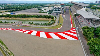 Track for the MotoGP Bharat that will be hosted at the Buddh International Circuit in Greater Noida on September 22-24. (PTI)
