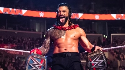 Roman Reigns in action. (Twitter) Roman Reigns in action. (Twitter)