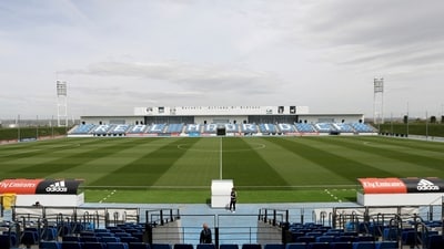 General view of Real Madrid's Alfredo DiStefano stadium inside training grounds (REUTERS)