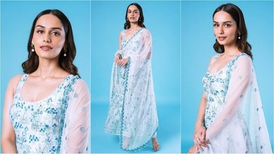 Manushi Chhillar is a total stunner who can pull off any look to perfection. Be it a sartorial saree or a chic pantsuit, Manushi knows how to turn heads. The actress is quite active on social media and her Insta diaries are filled with stylish looks, giving her followers a treasure trove of fashion inspiration. For her latest appearance, the actress wore a mesmerising printed kurta and we simply cannot take our eyes off her. (Instagram/@manushi_chhillar) Manushi Chhillar is a total stunner who can pull off any look to perfection. Be it a sartorial saree or a chic pantsuit, Manushi knows how to turn heads. The actress is quite active on social media and her Insta diaries are filled with stylish looks, giving her followers a treasure trove of fashion inspiration. For her latest appearance, the actress wore a mesmerising printed kurta and we simply cannot take our eyes off her. (Instagram/@manushi_chhillar)