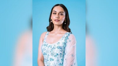 With the help of makeup artist Pooja Rohira Fernandes, Manushi got decked up in nude eyeshadow, winged eyeliner, mascara-coated lashes, darkened brows, contoured cheeks and a shade of brown lipstick. (Instagram/@manushi_chhillar) With the help of makeup artist Pooja Rohira Fernandes, Manushi got decked up in nude eyeshadow, winged eyeliner, mascara-coated lashes, darkened brows, contoured cheeks and a shade of brown lipstick. (Instagram/@manushi_chhillar)