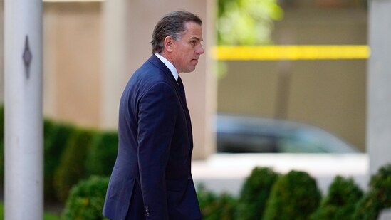 President Joe Biden's son Hunter Biden arrives for a court appearance, President Joe Biden's son Hunter Biden arrives for a court appearance,