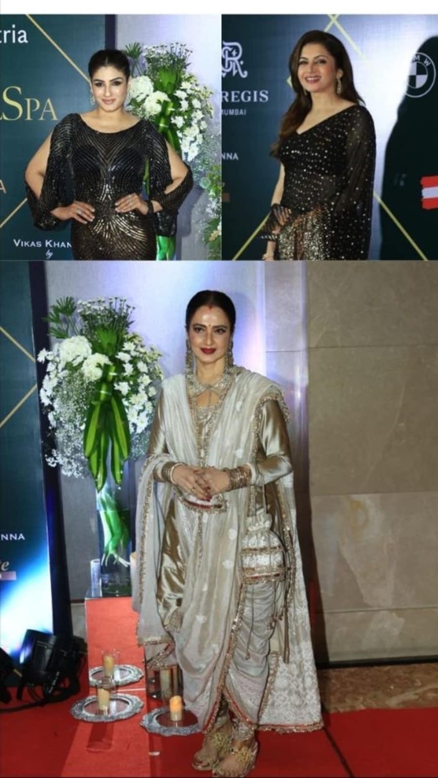 rekha_bhagyashree_at_global_spa_awards