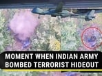 MOMENT WHEN INDIAN ARMY BOMBED TERRORIST HIDEOUT MOMENT WHEN INDIAN ARMY BOMBED TERRORIST HIDEOUT