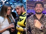 Dillon Danis (R) has been brutally attacking Logan Paul and Nina Agdal (L) online 