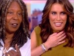 Several fans are outraged after Whoopi Goldberg randomly asked her co-host, Alyssa Farah Griffin, if she was pregnant (@TheView/X)