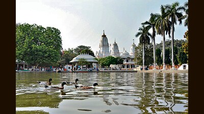 A view of the Gorakhnath temple in Gorakhpur, Uttar Pradesh. (Ashok Dutta/Hindustan Times) A view of the Gorakhnath temple in Gorakhpur, Uttar Pradesh. (Ashok Dutta/Hindustan Times)