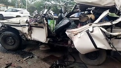 Police said the exact cause of the incident had not been ascertained as yet. (ANI) Police said the exact cause of the incident had not been ascertained as yet. (ANI)