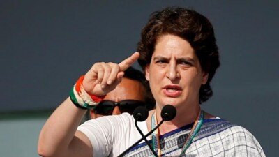 Congress leader Priyanka Gandhi Vadra (HT File)