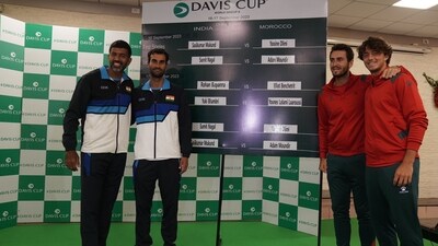 Bopanna, who began his Davis Cup journey for India in 2002 with a match against Australia in the World Group qualifying, will be playing his 50th Davis Cup tie on Sunday (@IndTennisDaily) Bopanna, who began his Davis Cup journey for India in 2002 with a match against Australia in the World Group qualifying, will be playing his 50th Davis Cup tie on Sunday (@IndTennisDaily)