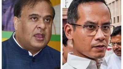 Himanta Biswa Sarma alleged that Gaurav Gogoi has been an uncaring son.