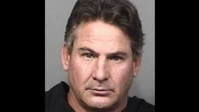 Jason Brown claims to be a member of antisemitic and extremist group ‘Order of the Black Sun' (Orange County Sheriff's Office) Jason Brown claims to be a member of antisemitic and extremist group ‘Order of the Black Sun' (Orange County Sheriff's Office)