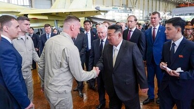 Kremlin spokesman Dmitry Peskov announced on Thursday that Kim Jong Un's visit would extend for a few more days, without providing additional details. (AP) Kremlin spokesman Dmitry Peskov announced on Thursday that Kim Jong Un's visit would extend for a few more days, without providing additional details. (AP)