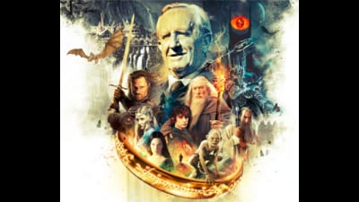 Of the cast of Peter Jackson’s Lord of the Rings films (released between 2001 and 2003), only Christopher Lee, who plays Saruman, had ever met JRR Tolkien (seen at top in the image above). Meanwhile, a 1960s film version starring The Beatles was to have had John Lennon in the role of Gollum. Tolkien turned them down. (Images: Getty Images, Adobe Stock, Wikimedia Commons; HT Imaging: Puneet Verma) Of the cast of Peter Jackson’s Lord of the Rings films (released between 2001 and 2003), only Christopher Lee, who plays Saruman, had ever met JRR Tolkien (seen at top in the image above). Meanwhile, a 1960s film version starring The Beatles was to have had John Lennon in the role of Gollum. Tolkien turned them down. (Images: Getty Images, Adobe Stock, Wikimedia Commons; HT Imaging: Puneet Verma)
