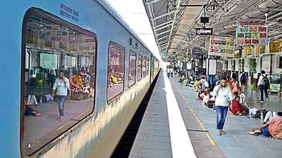 The SWR said in a circular on Thursday that two special trains are being added for today and tomorrow, i.e., Friday and Saturday in view of the festive season. (HT File Photo) The SWR said in a circular on Thursday that two special trains are being added for today and tomorrow, i.e., Friday and Saturday in view of the festive season. (HT File Photo)