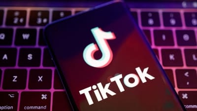 TikTok app logo is seen in this illustration. (REUTERS)