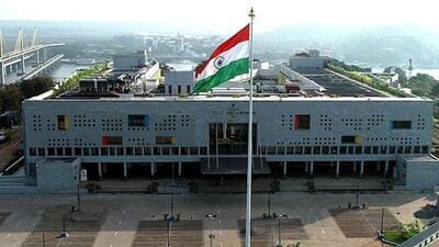The Goa government told the high court that ISKCON intended to build a vedic village, temple and a cow shed, which constitute a public purpose The Goa government told the high court that ISKCON intended to build a vedic village, temple and a cow shed, which constitute a public purpose