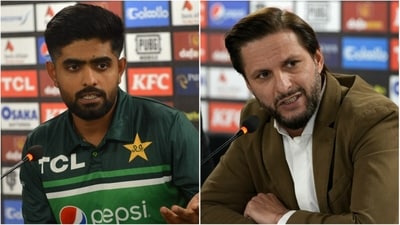 Babar Azam has been facing criticism over his captaincy following Asia Cup elimination (AP) Babar Azam has been facing criticism over his captaincy following Asia Cup elimination (AP)