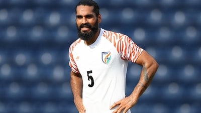 Senior defender Sandesh Jhingan will be joining the Indian squad for the upcoming Asian Games in Hangzhou (Getty Images) Senior defender Sandesh Jhingan will be joining the Indian squad for the upcoming Asian Games in Hangzhou (Getty Images)