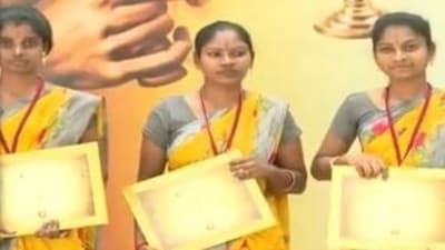 Krishnaveni, S Ramya, and N Ranjitha became the first women priests in Tamil Nadu.
