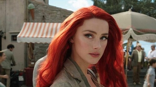 Amber Heard plays Princess Mera in Aquaman 2 (DC STudios) Amber Heard plays Princess Mera in Aquaman 2 (DC STudios)