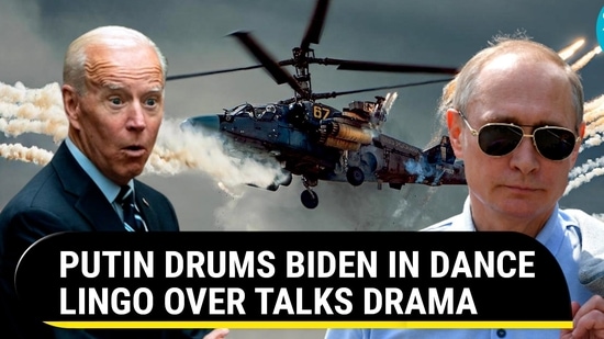 PUTIN DRUMS BIDEN IN DANCE LINGO OVER TALKS DRAMA