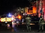 The incident took place late Friday in the town of Teocaltiche during celebrations for the anniversary of Mexican independence