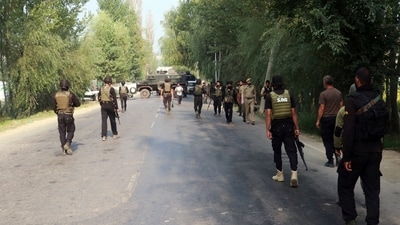 The encounter broke out in the Hathlanga forward area in Uri sector of the north Kashmir district. ANI Photo) The encounter broke out in the Hathlanga forward area in Uri sector of the north Kashmir district. ANI Photo)