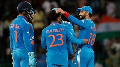 Virat Kohli, Kuldeep Yadav, KL Rahul and others in action (ANI) Virat Kohli, Kuldeep Yadav, KL Rahul and others in action (ANI)