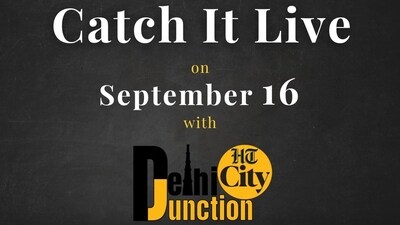 Catch It Live on September 16. Catch It Live on September 16.